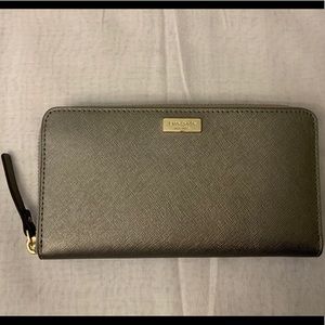 Kate Spade Laurel Way Neda Leather Zip Wallet